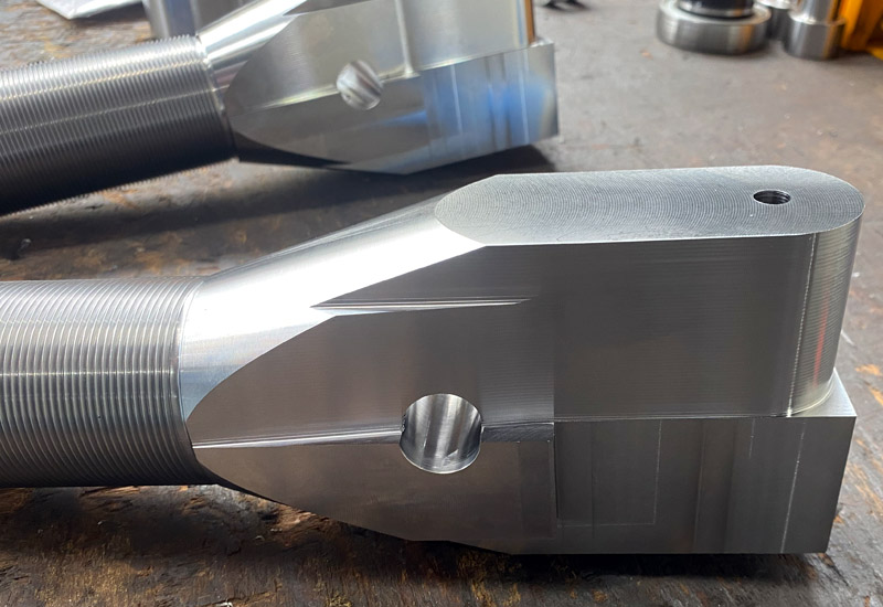 CNC-gefreesd werkstuk voor machinebouw bij Zwette Machinebouw