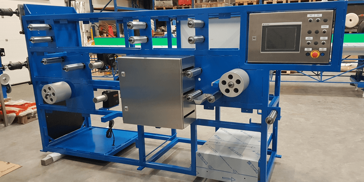 Complete machine gebouwd door Zwette Machinebouw