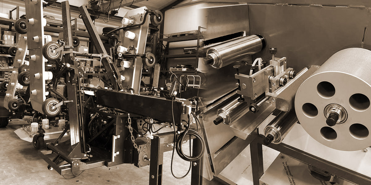 Machinebouw in de productiehal van Zwette Machinebouw