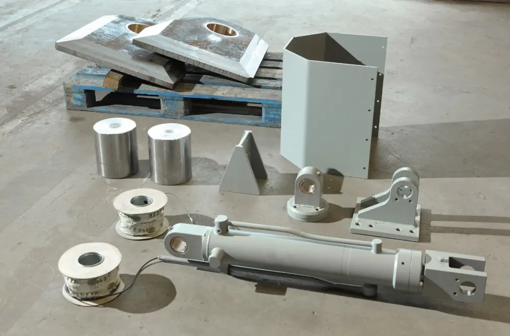 Moonpool door in aanbouw bij Zwette Machinebouw